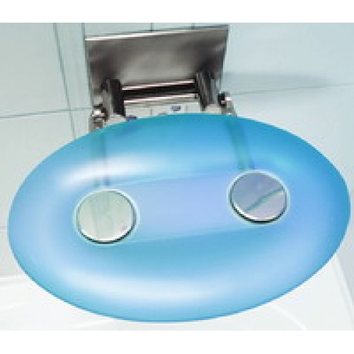 RAVAK Siedzisko prysznicowe Ovo P Blue B8F0000013