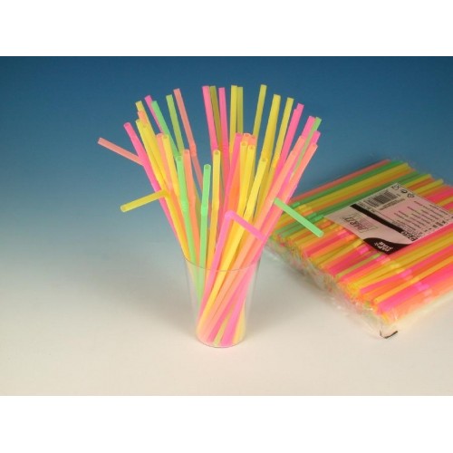 PAPSTAR Słomki NEON 250 szt. 12681 PAPSTAR Słomki NEON 250 szt. 12681