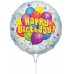 PAPSTAR Mini balonek Happy Birthday z patyczkiem 19768