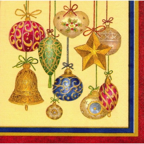 PAPSTAR Serwetki Christmas Balls 17653