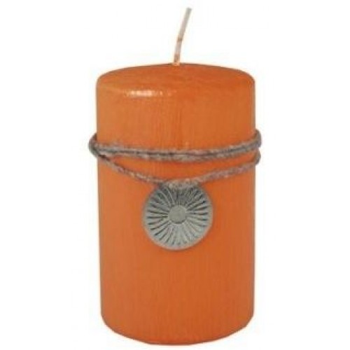 PAPSTAR Świeczka PILLAR CANDLES pomarańczowa 10459