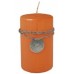 PAPSTAR Świeczka PILLAR CANDLES pomarańczowa 10459