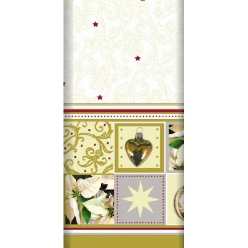 Papstar Świąteczny obrus "X-mas Chess" 11278