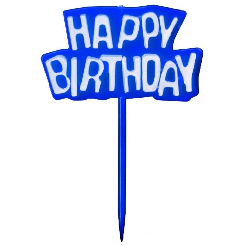 PAPSTAR Ozdobne wykałaczki "Happy Birthday" 10 szt. plastik 12663 PAPSTAR Ozdobne wykałaczki "Happy Birthday" 10 szt. plastik 12663