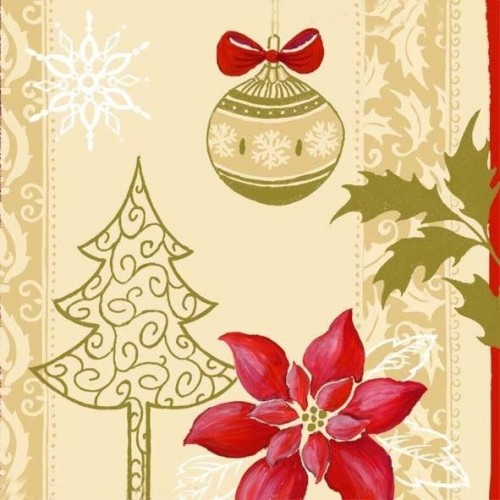 PAPSTAR Serwetki Jingle Bells 19640 PAPSTAR Serwetki Jingle Bells 19640
