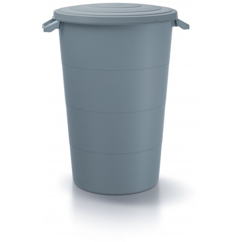 Prosperplast SMOOTH Kosz 160l, jasny szary IDSM160U