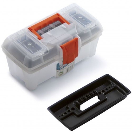Prosperplast ICECUBE Plastikowa walizka na narzędzia transparentna 300 x 167 x 150 mm N12I