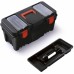 Prosperplast MUSTANG Plastikowa walizka na narzędzia czarna, 597 x 285 x 320 mm N25R