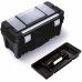 Prosperplast VIPER Plastikowa walizka na narzędzia czarna, 550 x 267 x 277 mm N22AA