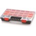Prosperplast NORP Organizer narzędziowy walizkowy, 344 x 249 x 50 mm NORP14