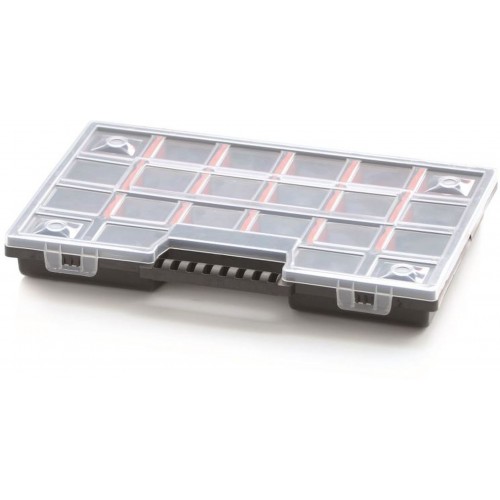 Prosperplast NOR Organizer narzędziowy walizkowy, 290 x 195 x 35 mm NOR12