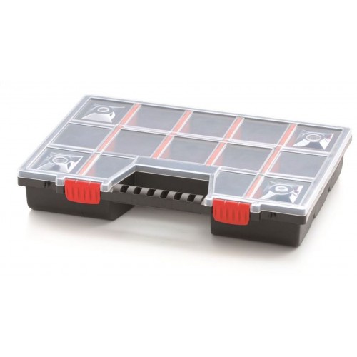 Prosperplast NOR Organizer narzędziowy walizkowy, 390 x 290 x 65 mm NOR16