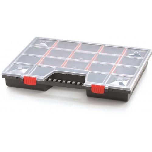 Prosperplast NOR Organizer narzędziowy walizkowy, 490 x 390 x 65 mm NOR20