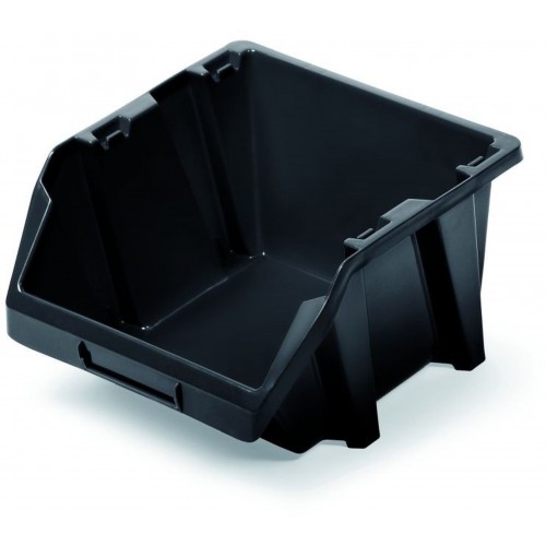 Prosperplast BINEER SHORT Pojemnik magazynowy, 92x77x60mm, czarny KBIS10-S411 Prosperplast BINEER SHORT Pojemnik magazynowy, 92x77x60mm, czarny KBIS10-S411