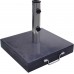 Kwadratowa podstawa do parasola - 30 kg, czarny granit 97805