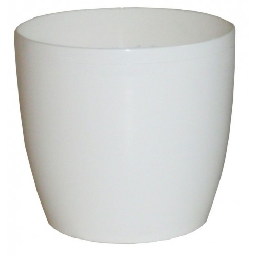PROSPERPLAST COUBI doniczka 0,5 l, biała DUO090