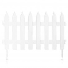 Prosperplast GARDEN CLASSIC płot ogrodowy 322x35cm biały IPLSU
