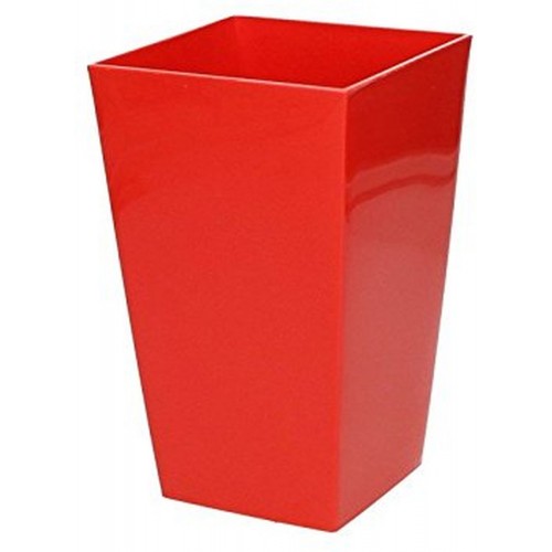 PROSPERPLAST URBI SQUARE P doniczka 2l, koralowa DURS125 PROSPERPLAST URBI SQUARE P doniczka 2l, koralowa DURS125