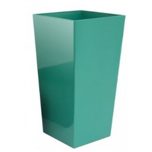PROSPERPLAST URBI SQUARE P doniczka 2l, turkus DURS125