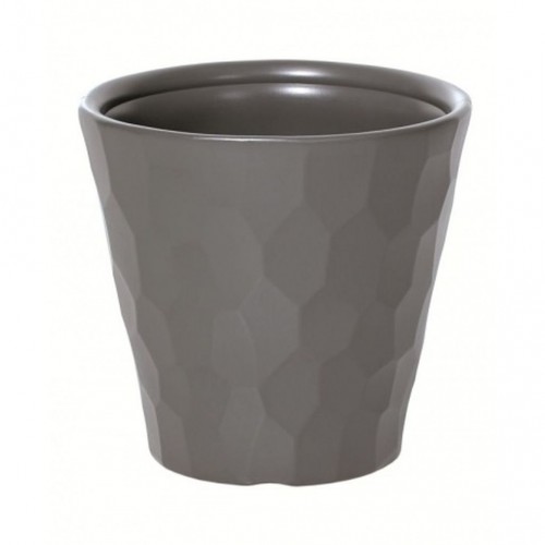 Prosperplast ROCKA Doniczka 29,3x27,7cm szary DBROC300 Prosperplast ROCKA Doniczka 29,3x27,7cm szary DBROC300