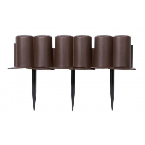 Prosperplast palisada 3,02m, 8szt. brązowy, IPAL6