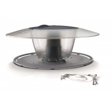 Prosperplast BIRDYFEED ROUND Karmnik dla Ptaków 29,4cm, szary kamienny IBFR