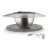 Prosperplast BIRDYFEED ROUND Karmnik dla Ptaków 29,4cm, szary kamienny IBFR