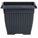 Prosperplast TERRA Doniczka kwadratowa 37x37x30cm, 25,2l, antracyt DKWT37