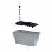 Prosperplast TUBUS CASE skrzynka 40x21,6x20cm szary beton DTUC400B