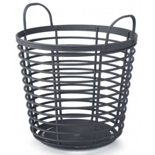 Prosperplast ZANZI Bascet kosz 43 cm, antracytowy IKPIR430 Prosperplast ZANZI Bascet kosz 43 cm, antracytowy IKPIR430