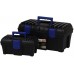 Prosperplast SETBOX Zestaw walizek 2w1, czarny NBX1218