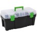 Prosperplast GREENBOX Plastikowa walizka narzędziowa przezroczysta, 550 x 267 x 270 mm N22