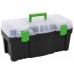 Prosperplast GREENBOX Plastikowa walizka na narzędzia czarna, 597 x 285 x 320 mm N25G