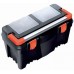 PROSPERPLAST MUSTANG Plastikowa walizka na narzędzia czarna, 598 x 286 x 327 mm N25R2A