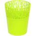 PROSPERPLAST CITY Donica z koronką 11,3 cm, limetka DCIT115