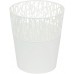 PROSPERPLAST CITY Donica z koronką 11,3 cm, biały DCIT115
