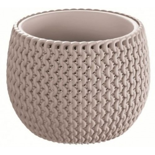 Prosperplast SPLOFY Bowl doniczka 18cm, 1,4l, mocca DKSP180 Prosperplast SPLOFY Bowl doniczka 18cm, 1,4l, mocca DKSP180