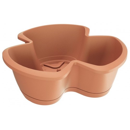 Prosperplast RESPANA TRIO Doniczka Kaskada 47 cm, terakota DRET470