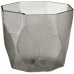 PROSPERPLAST ROCKA Doniczka 12,6 cm, przezroczysty szary DROC125p
