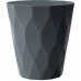 PROSPERPLAST ROCKA Doniczka 14 cm, grafit DROC140