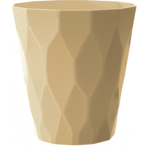 PROSPERPLAST ROCKA Doniczka 14 cm, mocca DROC140 PROSPERPLAST ROCKA Doniczka 14 cm, mocca DROC140