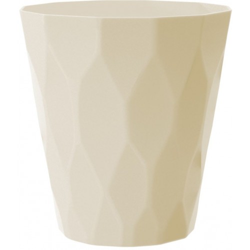 PROSPERPLAST ROCKA Doniczka 17 cm, kremowy DROC170 PROSPERPLAST ROCKA Doniczka 17 cm, kremowy DROC170