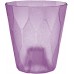 PROSPERPLAST ROCKA Doniczka 17 cm, przezroczysty fiolet DROC170P