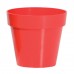 PROSPERPLAST CUBE SHINE Doniczka 2,2l koral DCUB170S