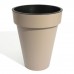 Prosperplast CUBE SLIM Doniczka na kwiaty 35,5x44cm mocca DCUS355