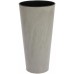 PROSPERPLAST TUBUS SLIM BETON Doniczka 9/15,5l, biały DTUS250B