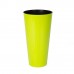 PROSPERPLAST TUBUS SLIM SHINE Doniczka 9 / 15,5l, limetka połysk DTUS250S
