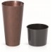 Prosperplast TUBUS SLIM Corten Doniczka wysoka 15 cm, stal kortenowa DTUS150C