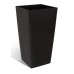 PROSPERPLAST URBI SQUARE P doniczka 8/16l 3l, czarna DURS225