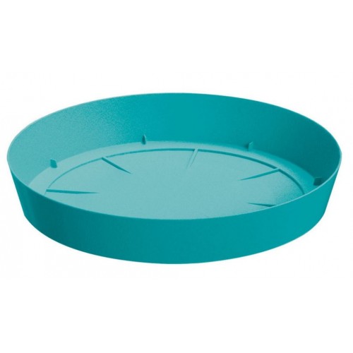 PROSPERPLAST LOFLY miska pod doniczkę 12,5 cm, turkus PPLFC125 PROSPERPLAST LOFLY miska pod doniczkę 12,5 cm, turkus PPLFC125
